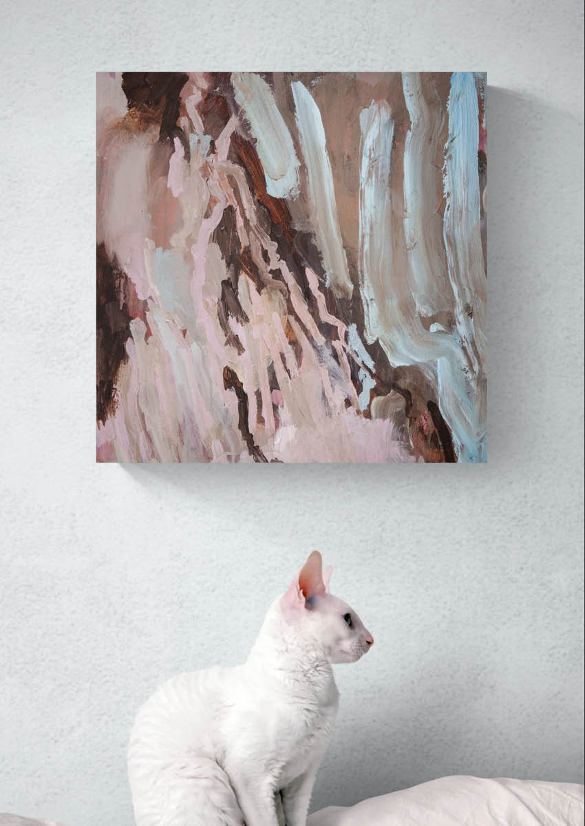 001 Kookaburra | 'The Original' | Abstract stretched canvas