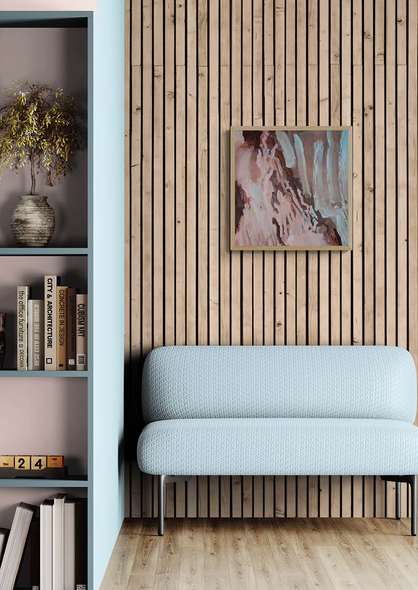001 Kookaburra | 'The Original' | Abstract stretched canvas