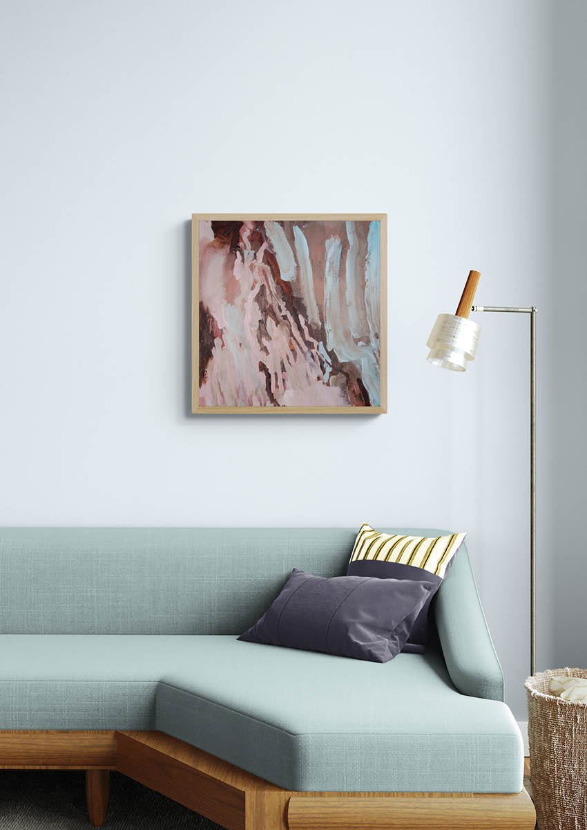 001 Kookaburra | 'The Original' | Abstract stretched canvas
