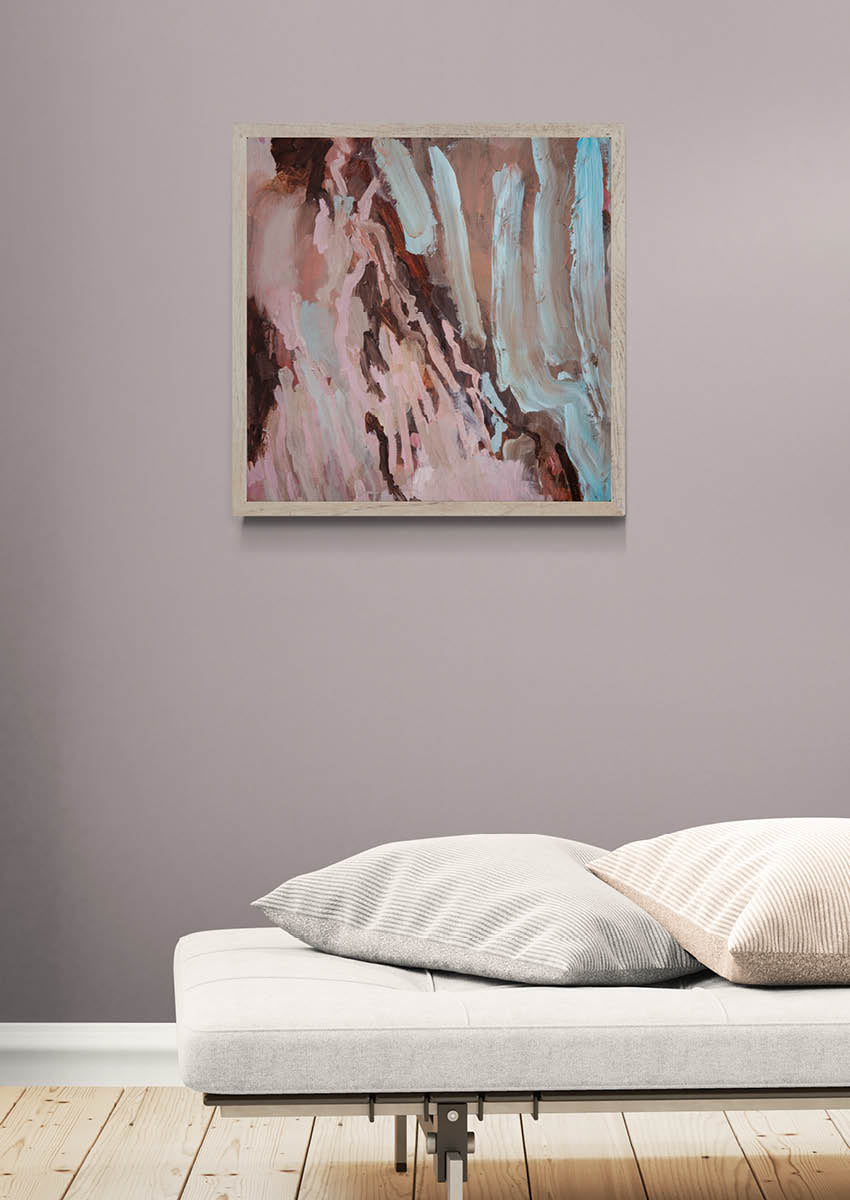 001 Kookaburra | 'The Original' | Abstract stretched canvas