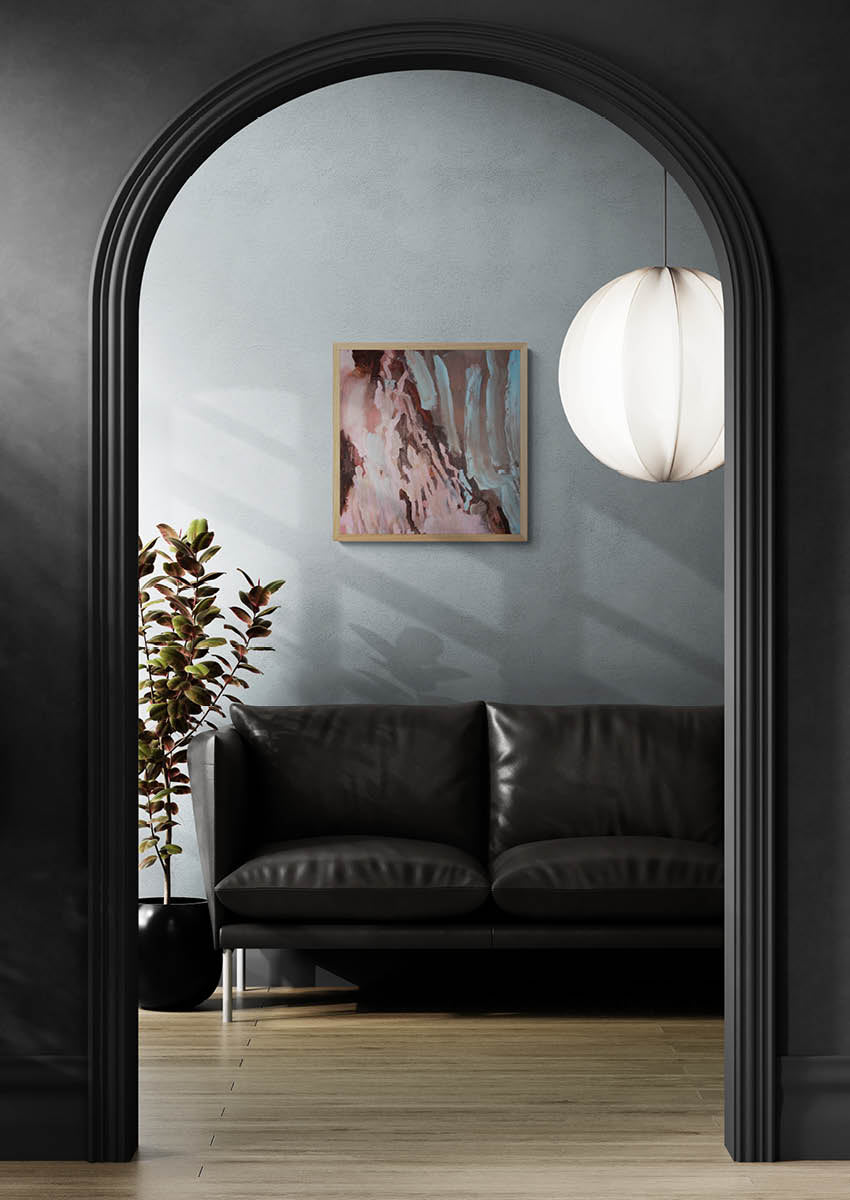 001 Kookaburra | 'The Original' | Abstract stretched canvas