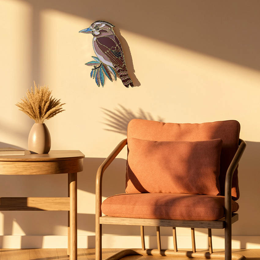 Kookaburra Paint by Numbers & Gold Gilding DIY Kit